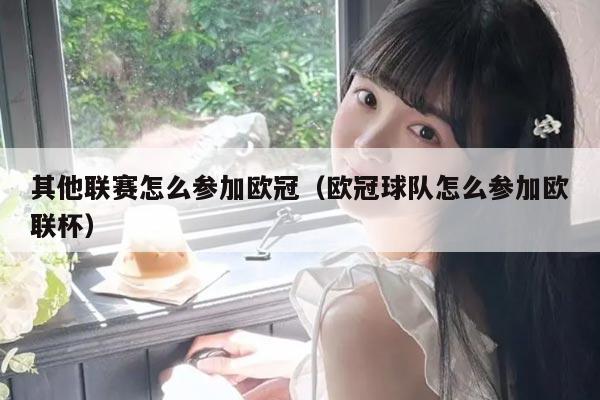 其他联赛怎么参加欧冠(欧冠球队怎么参加欧联杯)