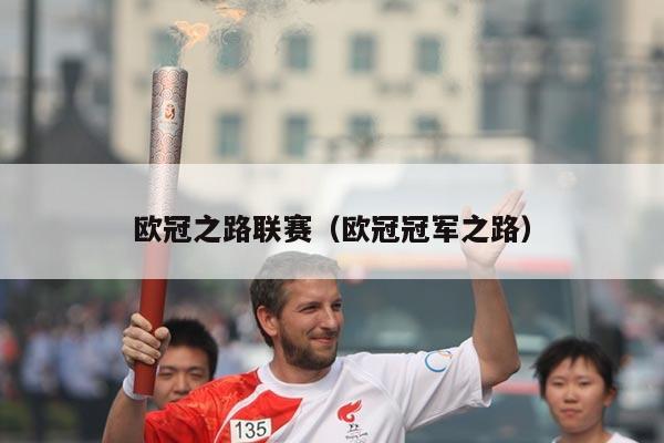 欧冠之路联赛（欧冠冠军之路）