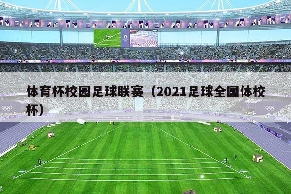 体育杯校园足球联赛（2021足球全国体校杯）