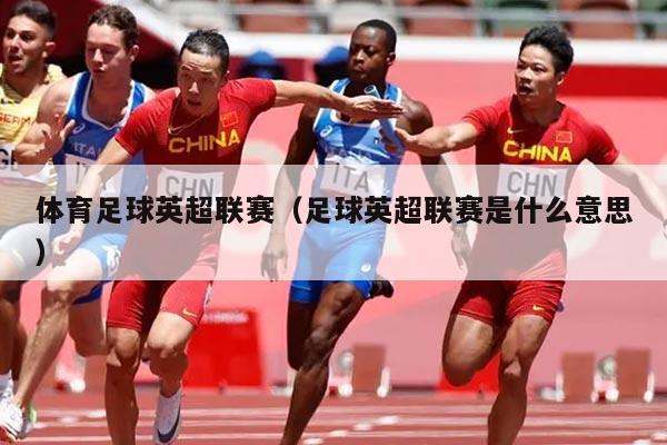 体育足球英超联赛（足球英超联赛是什么意思）