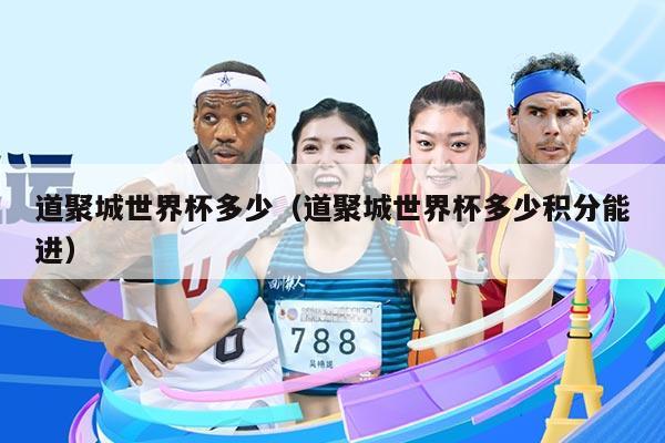 道聚城世界杯多少（道聚城世界杯多少积分能进）